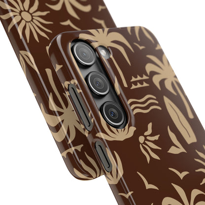Vintage Tropical Snap Case for Samsung Phone