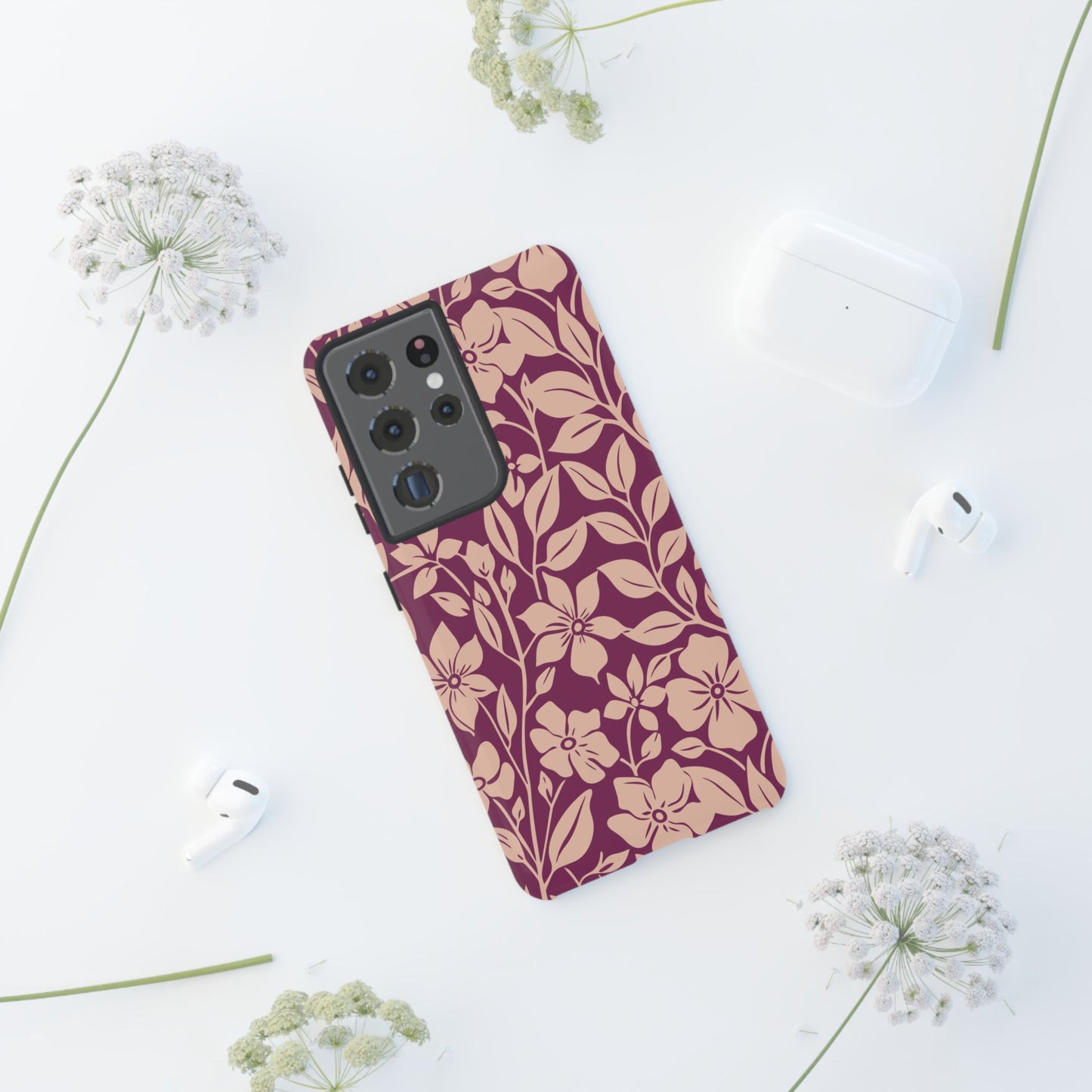 Blooming Elegance Tough Case for Samsung Phone