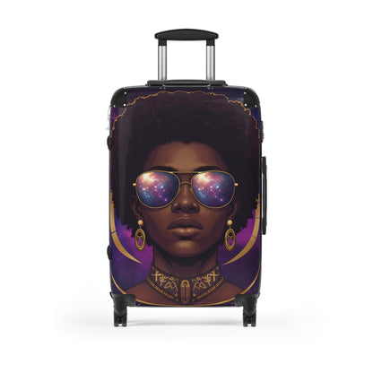 Galactic African Queen Suitcase
