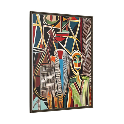 Moya Threads Matte Canvas Wall Art