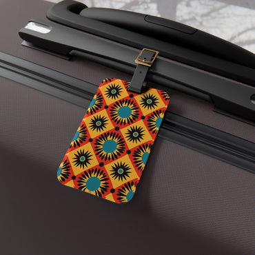 Sunburst Echo Luggage Tag