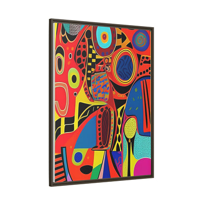 Oba Vibration Matte Canvas Wall Art