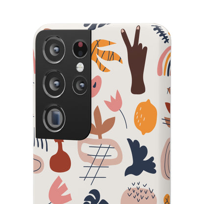 Whimsical Harmony Snap Case for Samsung Phone