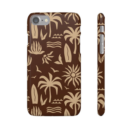 Vintage Tropical Snap Case for iPhone®