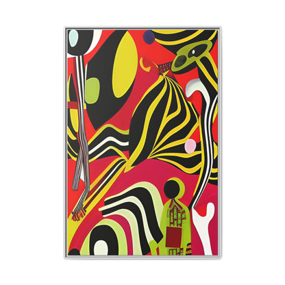 Ngoma Drift Matte Canvas Wall Art
