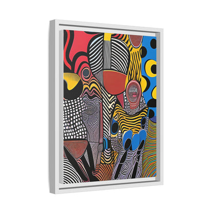 Luba Current Matte Canvas Wall Art