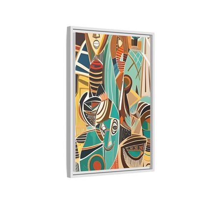 Isimi Flow Matte Canvas Wall Art