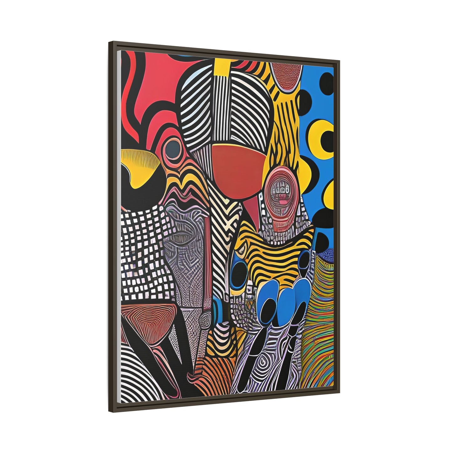 Luba Current Matte Canvas Wall Art