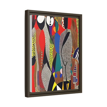 Muti Veins Matte Canvas Wall Art