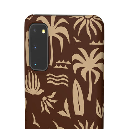 Vintage Tropical Snap Case for Samsung Phone