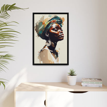 Desert Grace Matte Canvas Print