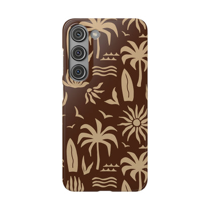 Vintage Tropical Snap Case for Samsung Phone