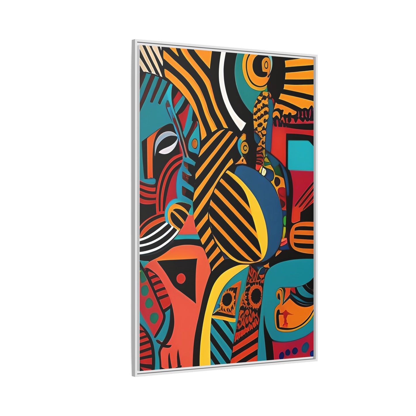Sankofa Blaze Matte Canvas Wall Art