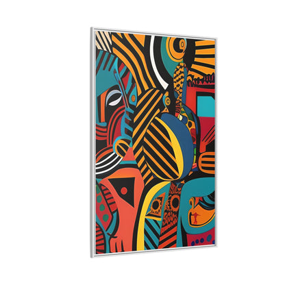 Sankofa Blaze Matte Canvas Wall Art
