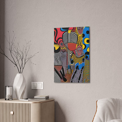 Luba Current Stretched Canvas Print