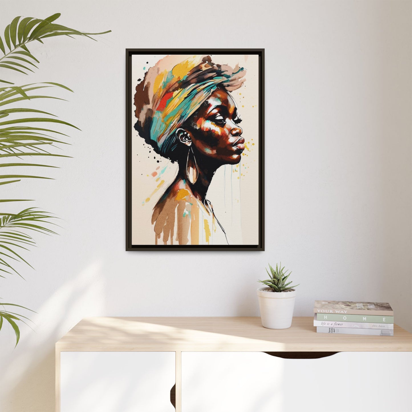 Sunwoven Matte Canvas Print