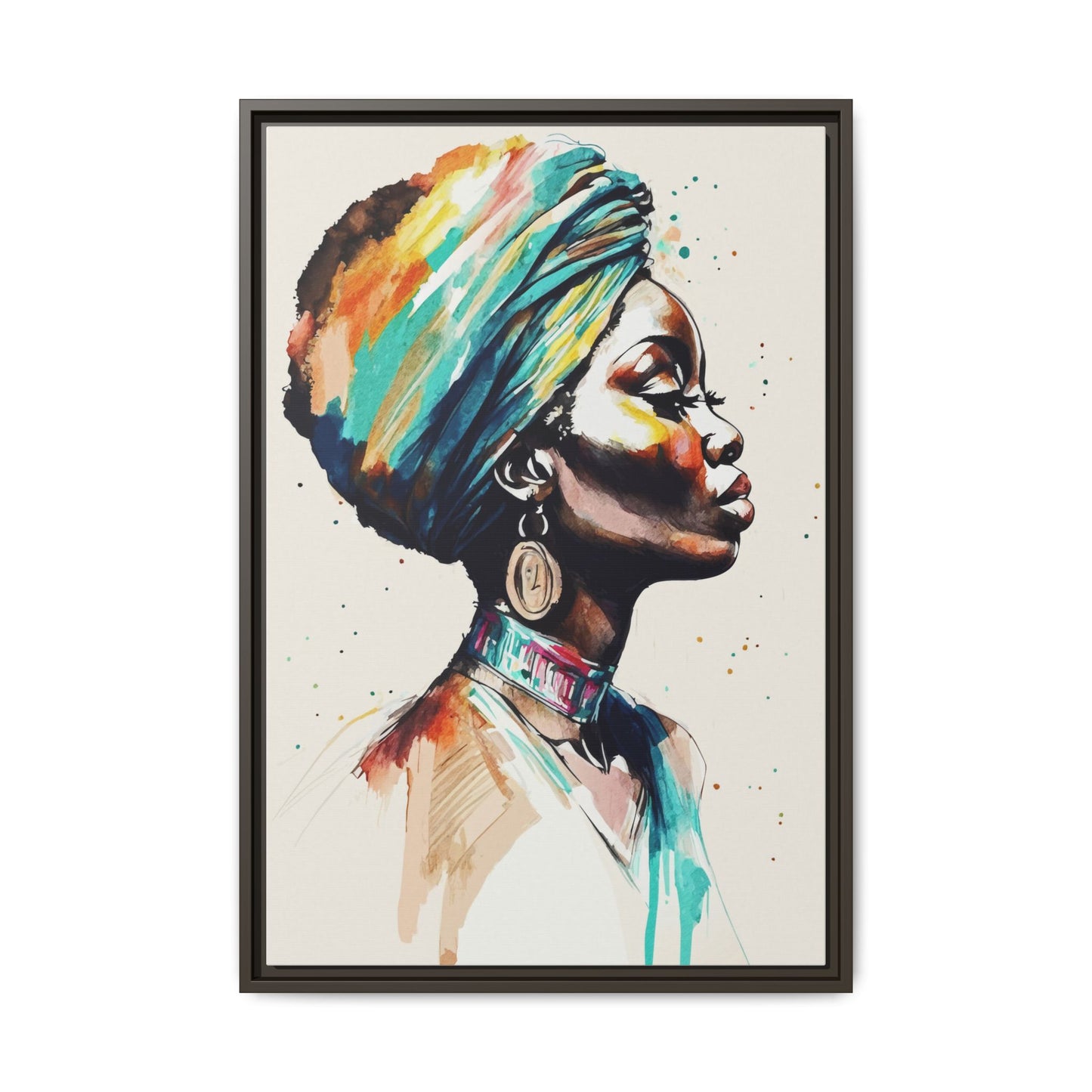 Nile Whisper Matte Canvas Print