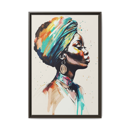 Nile Whisper Matte Canvas Print