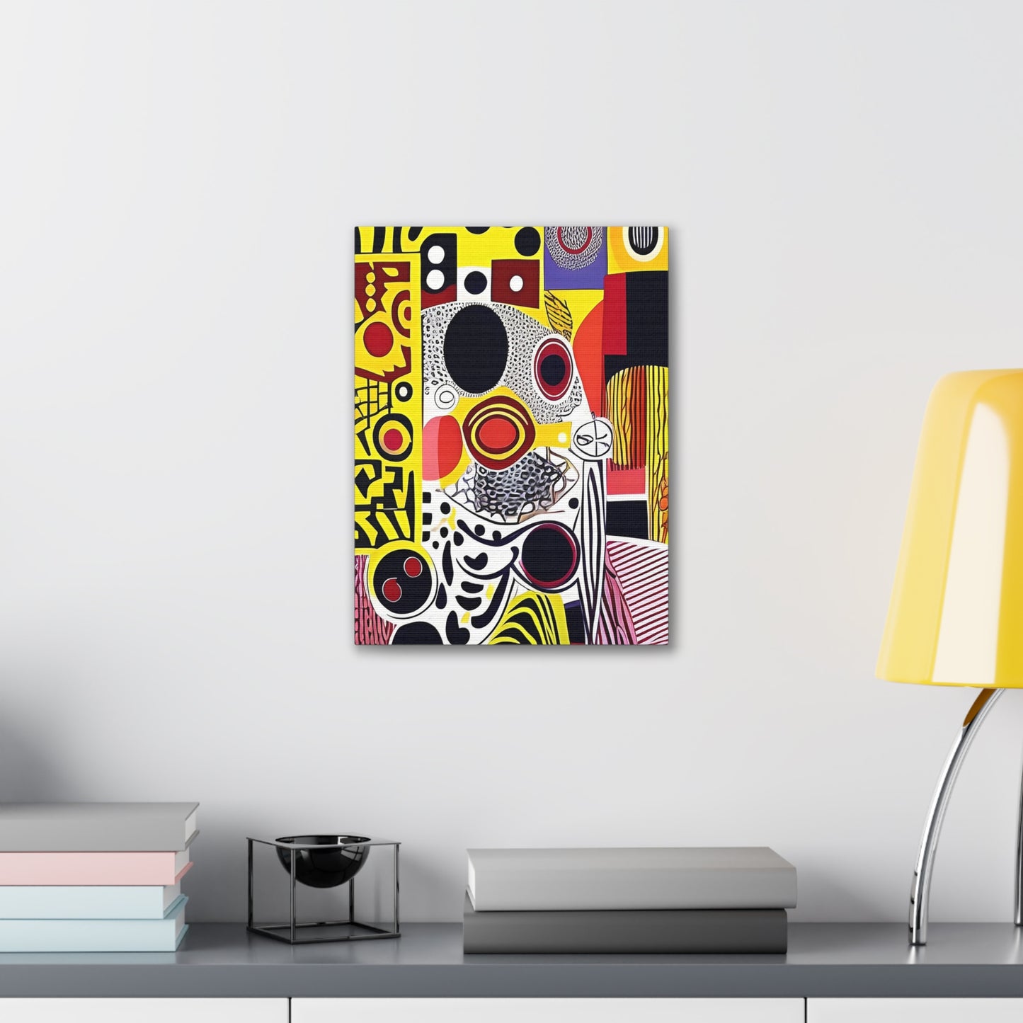 Zamani Echo Stretched Canvas Wall Art