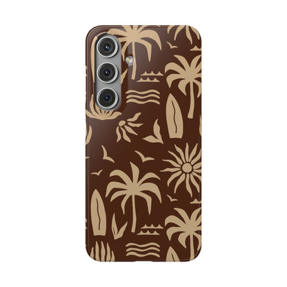 Vintage Tropical Snap Case for Samsung Phone
