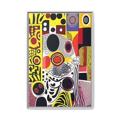 Zamani Echo Matte Canvas Wall Art