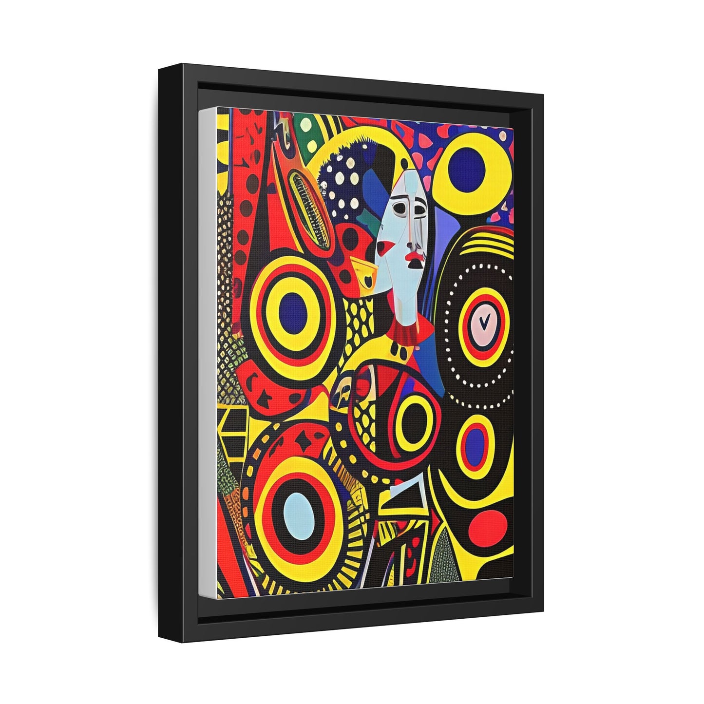 Okira Blaze Matte Canvas Wall Art