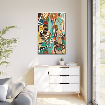 Isimi Flow Matte Canvas Wall Art