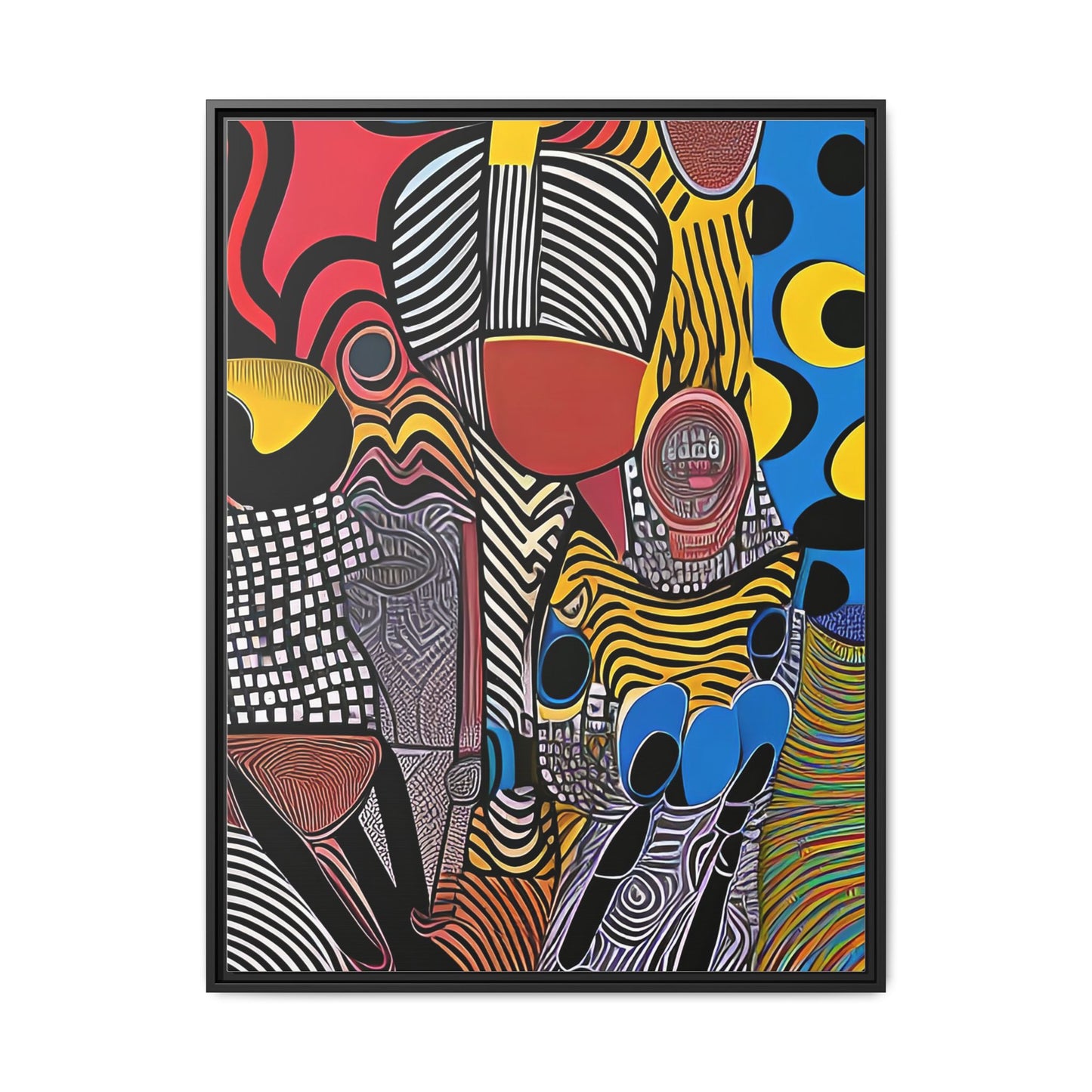 Luba Current Matte Canvas Wall Art