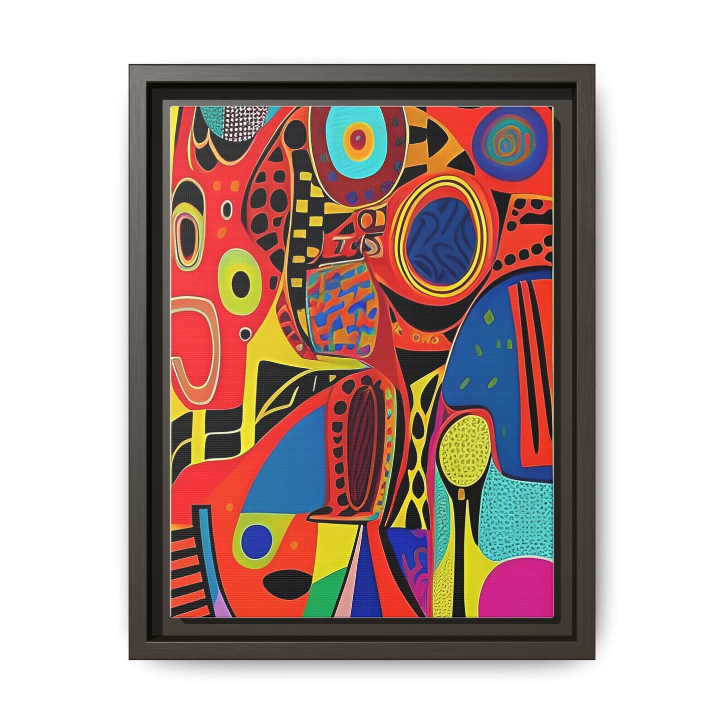 Oba Vibration Matte Canvas Wall Art