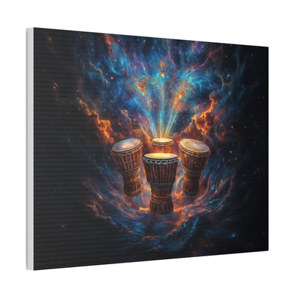 Cosmic Drum Canvas Wall Art