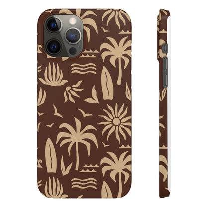 Vintage Tropical Snap Case for iPhone®