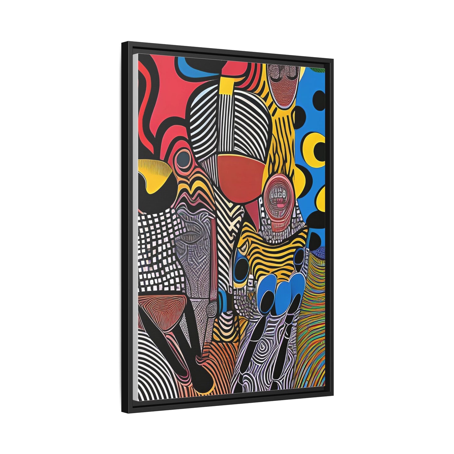 Luba Current Matte Canvas Wall Art