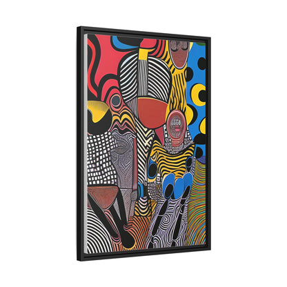 Luba Current Matte Canvas Wall Art