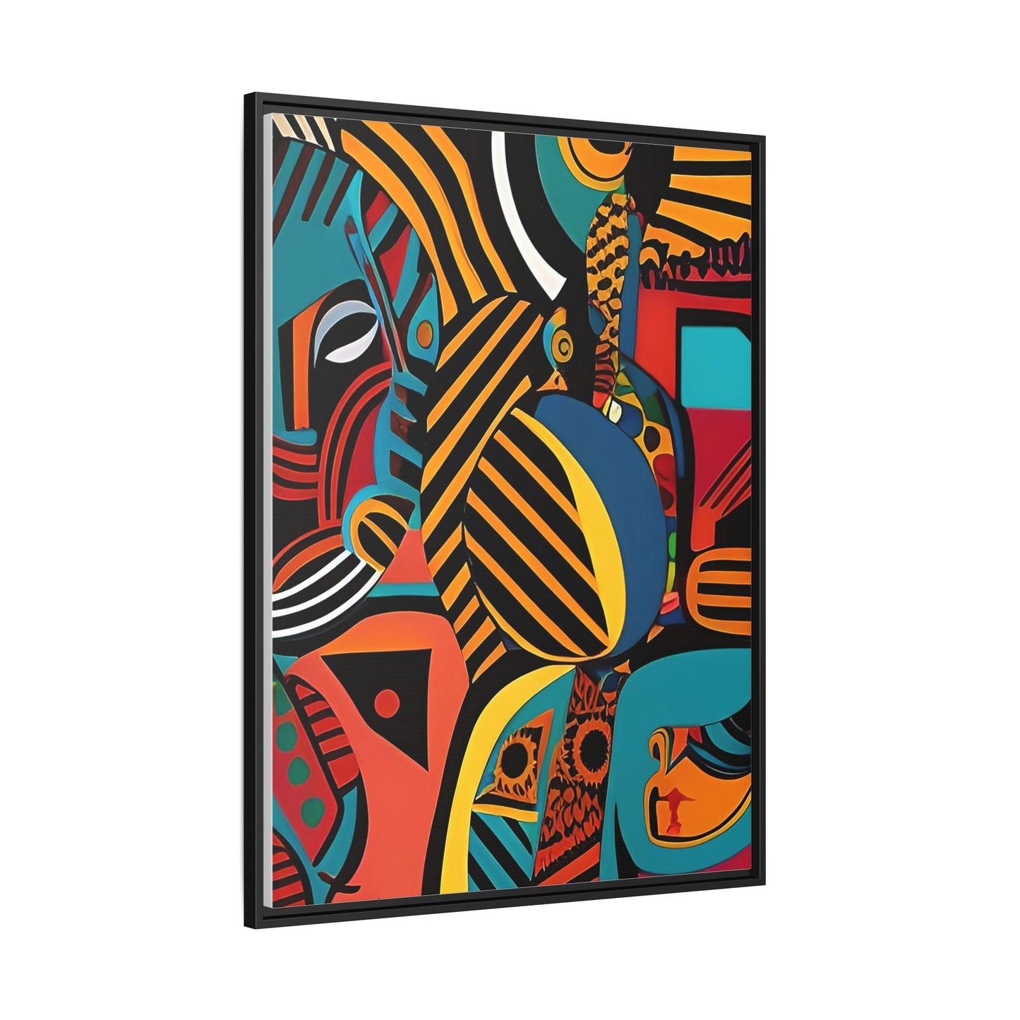 Sankofa Blaze Matte Canvas Wall Art