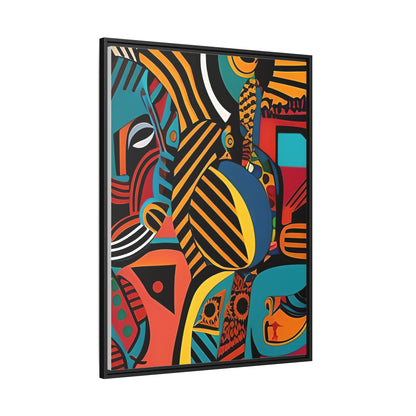 Sankofa Blaze Matte Canvas Wall Art