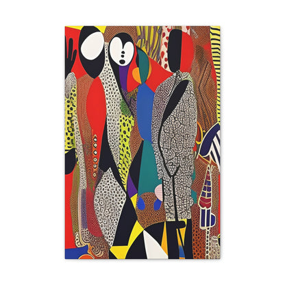 Muti Veins Stretched Canvas Wall Art