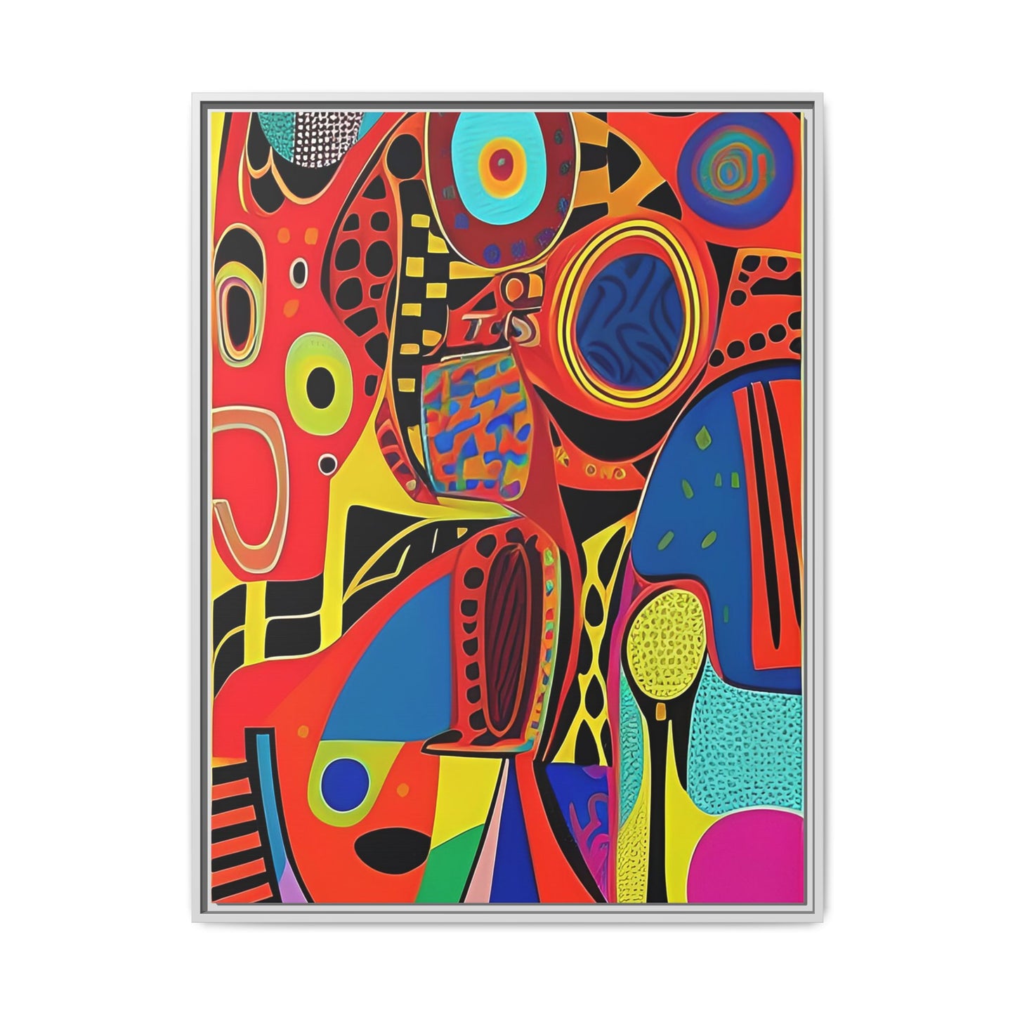 Oba Vibration Matte Canvas Wall Art