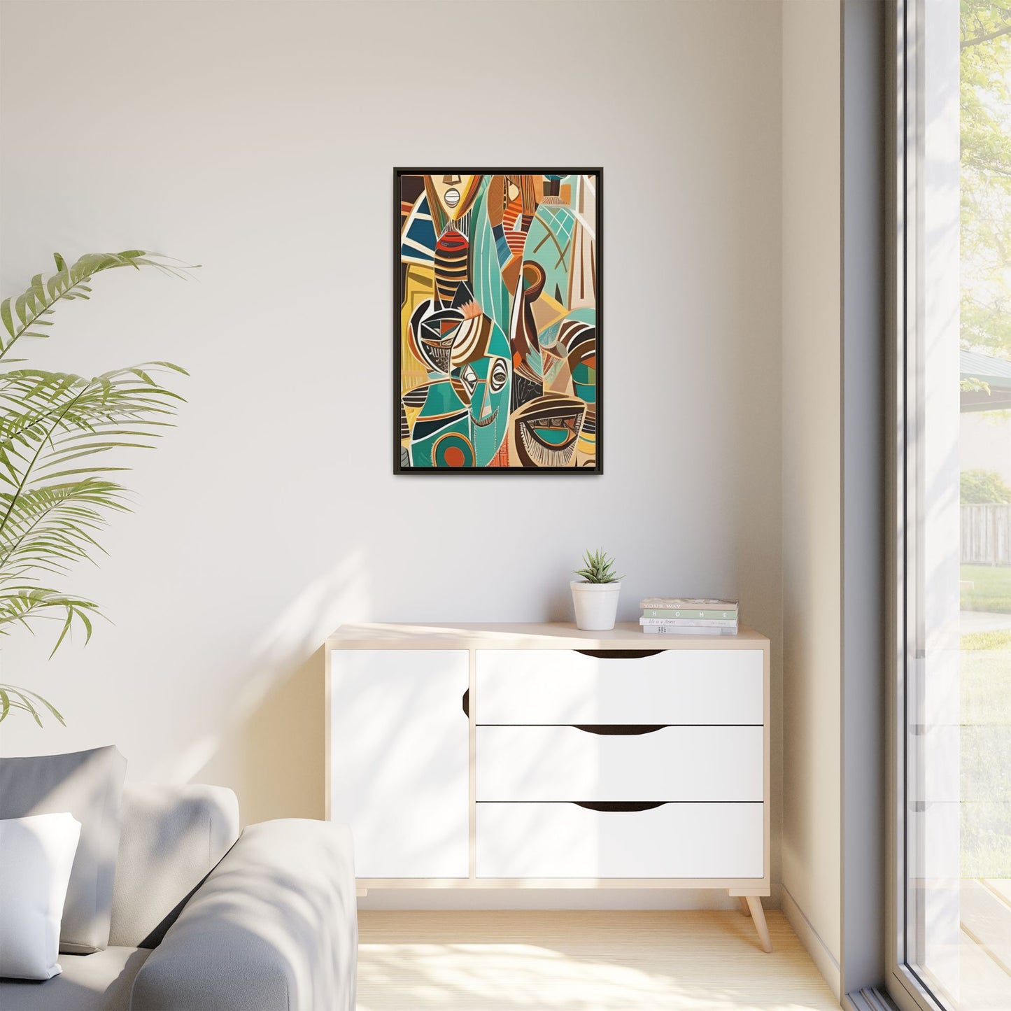 Isimi Flow Matte Canvas Wall Art