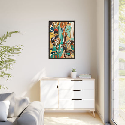 Isimi Flow Matte Canvas Wall Art