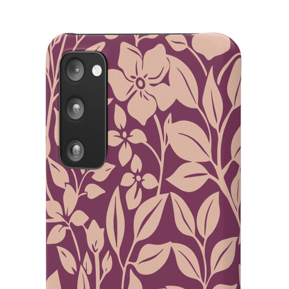 Blooming Elegance Snap Case for Samsung Phone