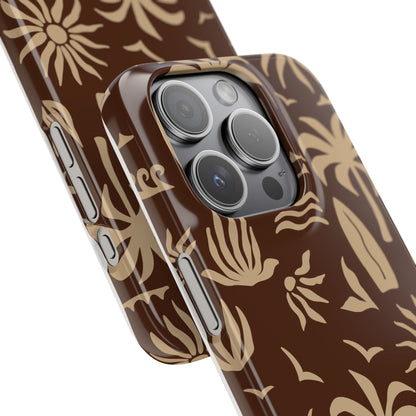 Vintage Tropical Snap Case for iPhone®