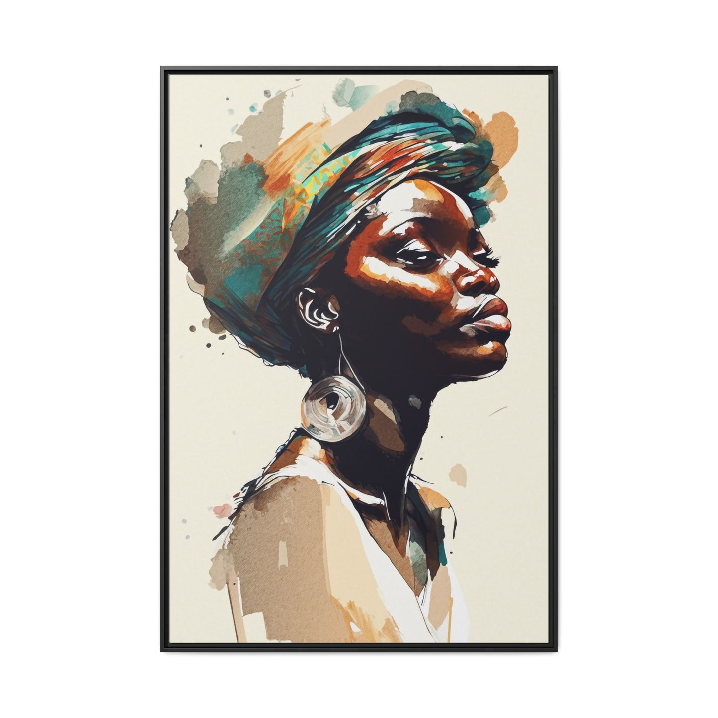 Desert Grace Matte Canvas Print