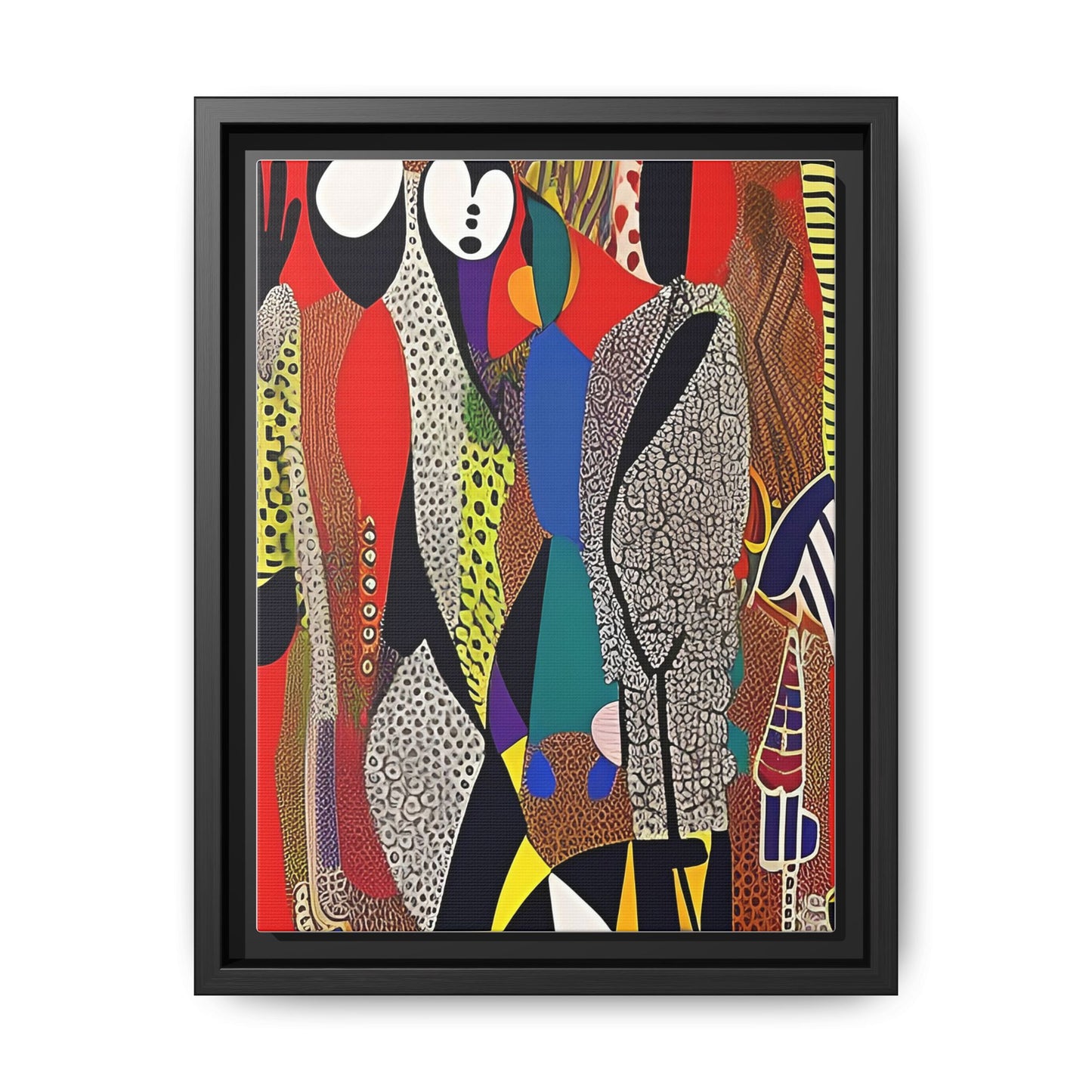 Muti Veins Matte Canvas Wall Art