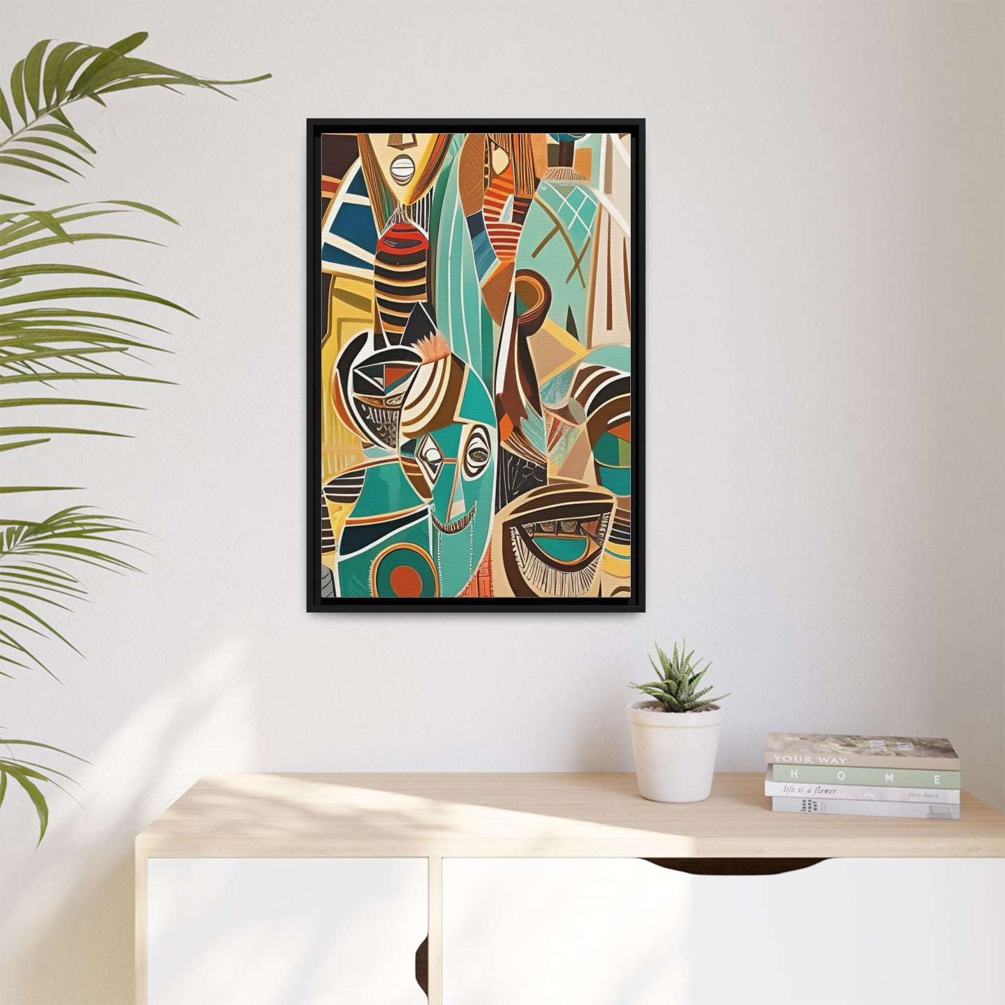 Isimi Flow Matte Canvas Wall Art