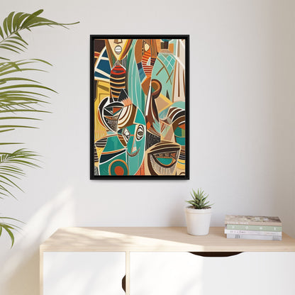 Isimi Flow Matte Canvas Wall Art