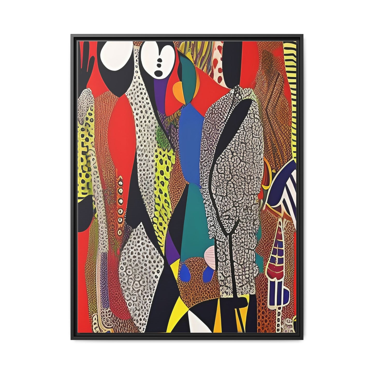 Muti Veins Matte Canvas Wall Art