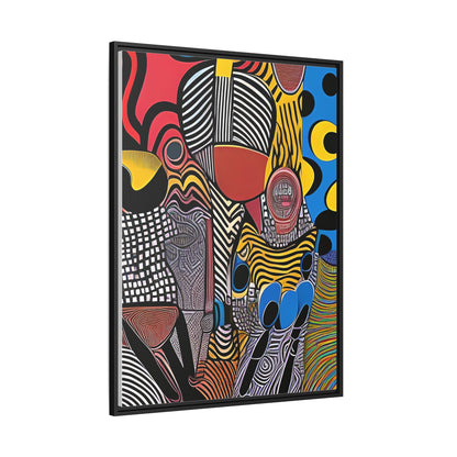 Luba Current Matte Canvas Wall Art