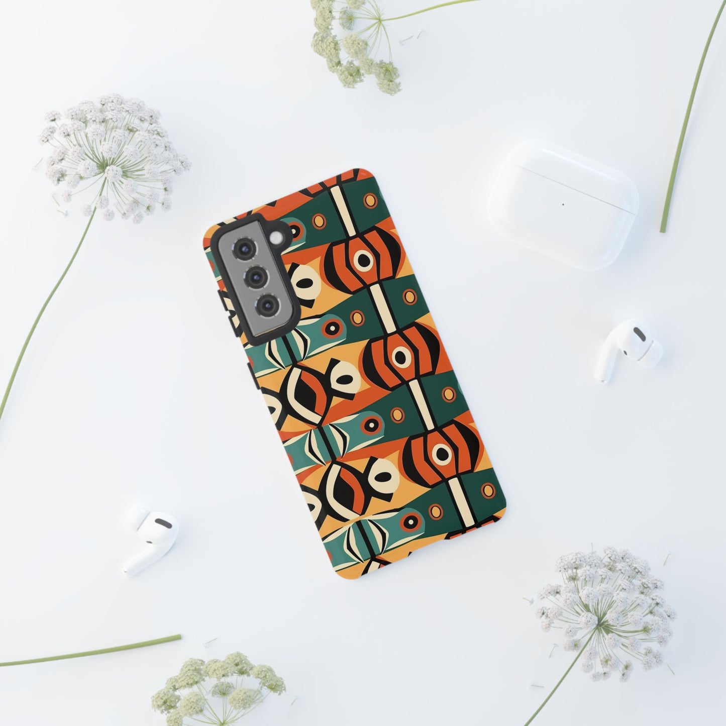 Retro Tribal Tough Case for Samsung Phone