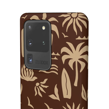 Vintage Tropical Snap Case for Samsung Phone
