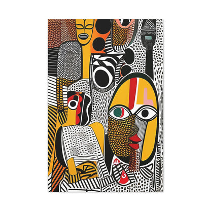 Oju Oracle Stretched Canvas Wall Art
